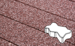 Плитка тротуарная Готика, City Granite FINERRO, Зигзаг/Волна Б.2.Ф.6, Емельяновский, 225*112,5*60 мм