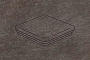 Клинкерная угловая ступень флорентинер Stroeher Keraplatte Asar 645 giru, 345x345x12 мм