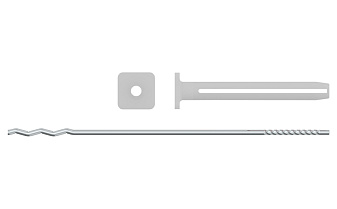 Металлическая гибкая связь Termoclip МГС 2 MT E, 4*225 мм