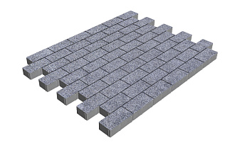 Плитка тротуарная SteinRus Прямоугольник Б.6.П.6, Backwash, Таймыр, 200*100*60 мм