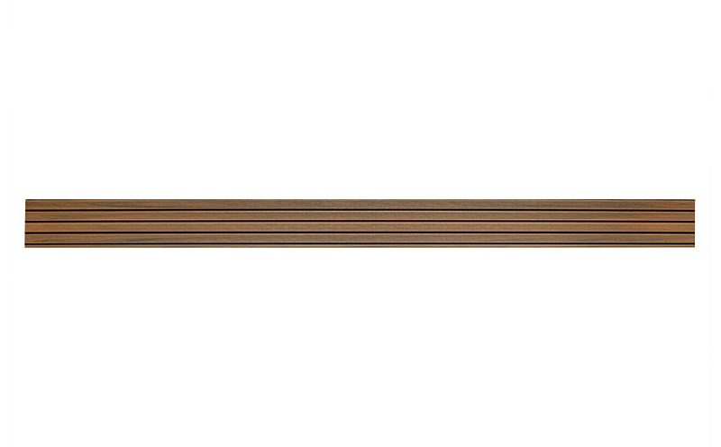 Реечная фасадная панель из ДПК CM Wall Dual Teak (Тик), 4000*219*26 мм
