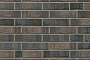 Кирпич клинкерный Muhr 15F Schwarz-bunt Edelglanz bes. Fuss., Spalter NF, 240*55*71 мм