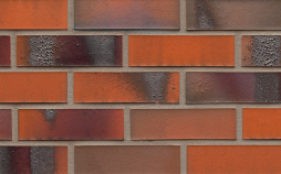 Клинкерная плитка под кирпич Feldhaus Klinker NF 14 R562 carbona terreno bluastro 240*71*14 мм