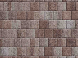 Плитка тротуарная Квадрат Б.3.К.8 листопад гранит хаски, 100*100*80 мм