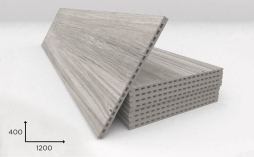 Керамогранитная плита Faveker GA20 для НФС, Ordesa Gris, 1200*400*20 мм
