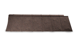 Композитная черепица рядовая Metrotile ISlate Coffee