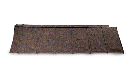 Композитная черепица рядовая Metrotile ISlate Coffee