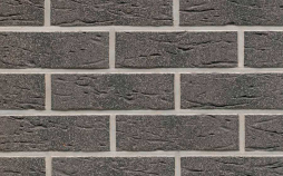 Клинкерная плитка под кирпич Feldhaus Klinker NF 14 R735 antharcit mana 240*71*14 мм