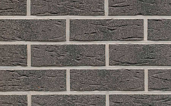 Клинкерная плитка под кирпич Feldhaus Klinker NF 14 R735 antharcit mana 240*71*14 мм