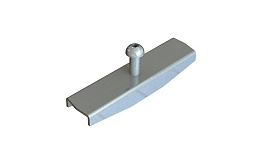 Крепеж для пластикового и полимербетонного лотков Standartpark Basic DN100, 100*40*32 мм