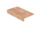 Клинкерная ступень прямоугольная Stroeher Keraplatte Roccia 835 sandos 294х175х52х10 мм