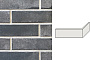 Клинкерная плитка угловая INTERBAU Brick Loft, INT 576 Anthrazit, 240*115*52*10 мм