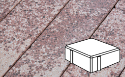 Плитка тротуарная Готика, City Granite FINERRO, Квадрат В.1.К.10/Г.1.К.10, Сансет, 100*100*100 мм