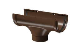 Воронка желоба Docke PREMIUM, каштан