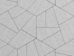 Плитка тротуарная Оригами Б.4.Фсм.8 стоунмикс белый, комплект 6 шт, толщина 80 мм