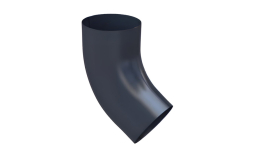 Колено трубы 60˚ BRAAS, 125/90 мм, сталь, графит