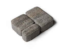 Плитка тротуарная Классико Б.4.КО.6 листопад гранит старый замок, комплект 3 шт, толщина 60 мм