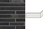 Клинкерная плитка угловая Stroeher Riegel 50, 456 schwarz-blau, 240*115*40*14 мм