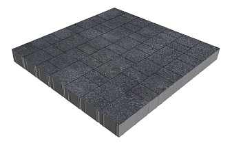 Плитка тротуарная SteinRus Новый город Рид В.8.Псм.8, Backwash, Неро, толщина 80 мм