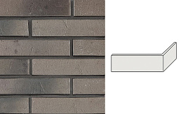 Клинкерная плитка угловая Uniceramix IRON UX18 Grey diamond, 50*168*52*12 мм