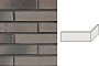 Клинкерная плитка угловая Uniceramix IRON UX18 Grey diamond, 50*168*52*12 мм