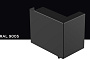 Заглушка левая Galeco для системы STAL 2 D 125/80*80 мм, RAL 9005