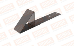 Снегостопор металлический Borge для гибкой черепицы RAL 8019