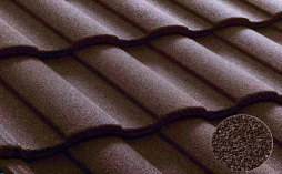 Композитная черепица рядовая Metrotile Roman Brown