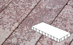 Плитка тротуарная Готика Granite FINERRO, Плита Б.10.П.8, Сансет 1000*500*80 мм