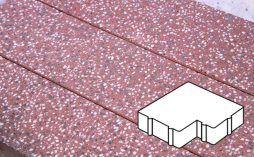 Плитка тротуарная Готика, City Granite FINO, Калипсо Б.2.Ф.6, Емельяновский, 200*200*60 мм