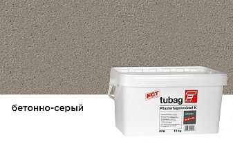 Раствор для заполнения швов брусчатки tubag PFK серый, 15 кг