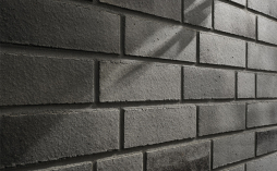 Клинкерная плитка под кирпич Stroeher Farbklang, 2178 grey flashed, 240*71*14 мм