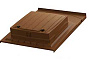 Кровельный люк UNIROOF 1180*900*243 мм, коричневый