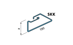 Хомут для кладки на ребро внутрь Baut SKK 50-65-2