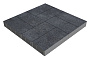 Плитка тротуарная SteinRus Грас Б.4.П.8, Backwash, Неро, 400*200*80 мм