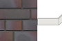 Клинкерная плитка угловая ручной формовки Feldhaus Klinker NF 14 W386 cerasi maritim negro 240*71*115*14 мм