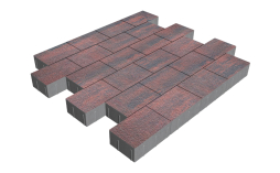 Плитка тротуарная SteinRus Бельпассо Медио Б.10(Б).П.8, Native, Рейнир, 225*150*80 мм