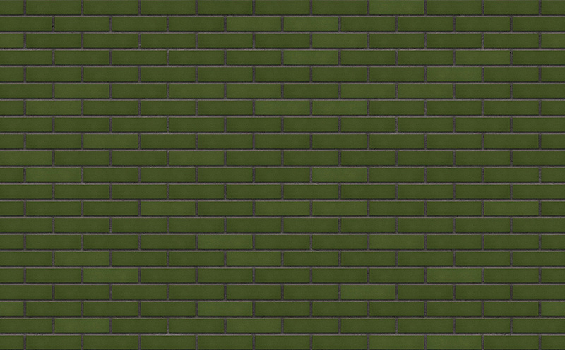 Клинкерная плитка под кирпич King Klinker Free Art 24 Green valley, 250*65*10 мм