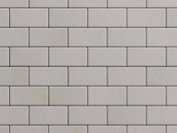 Плитка тротуарная Прямоугольник А.2.П.4 стандарт гладкий белый, 200*100*40 мм 