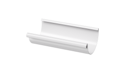 Желоб полукруглый Docke STAL PREMIUM, пломбир