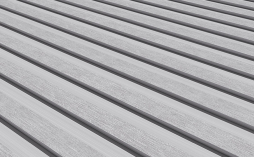 Фиброцементная панель CLADBOARD линеарная 10, космическая серая, 3050*1220*9 мм