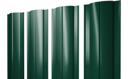 Штакетник Круглый Satin RAL 6005 зеленый мох