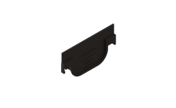 Заглушка глухая Standartpark Basic DN100, 156*30*82 мм