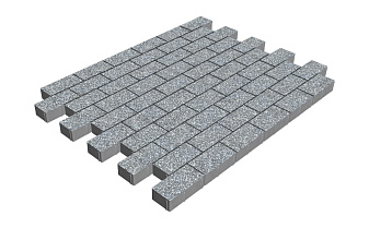 Плитка тротуарная SteinRus Прямоугольник Б.6.П.6 Backwash, Селигер, 200*100*60 мм