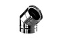 Отвод для дымохода Schiedel ICS 50 45 град., D 300/400 мм