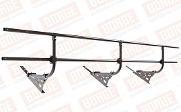 Кровельное ограждение Borge для черепичной кровли оцинкованное RR 32, 300*60 см