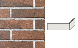 Клинкерная плитка угловая INTERBAU Brick Loft, INT 573 Ziegel, 240*115*52*10 мм