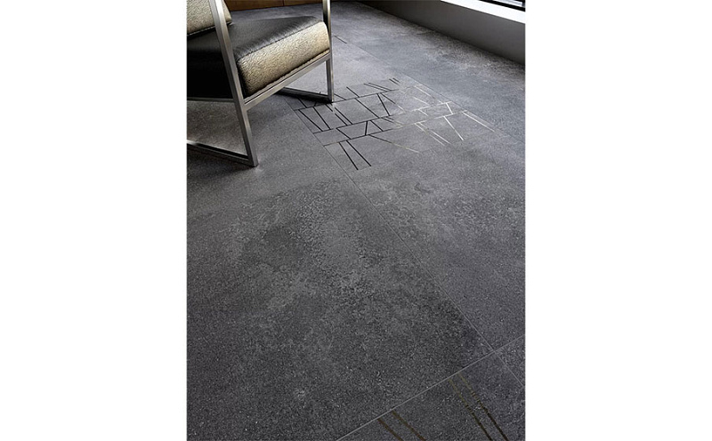 Керамогранит KERAMA MARAZZI Турнель серый темный обрезной, 800*800*9 мм