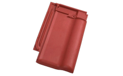 Керамическая черепица рядовая Koramic Alegra 10 Wine Red Engobe
