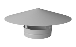 Дымник на трубу Grand Line круглый D 200 мм Satin RAL 9003